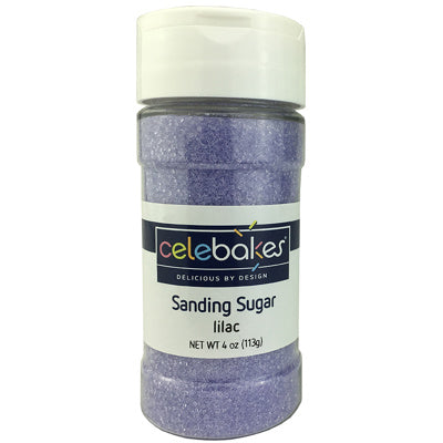 Lilac Sanding Sugar, 4 oz.