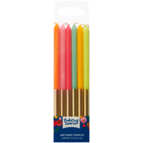 Fiesta Assortment with Gold Candles (6 pieces)