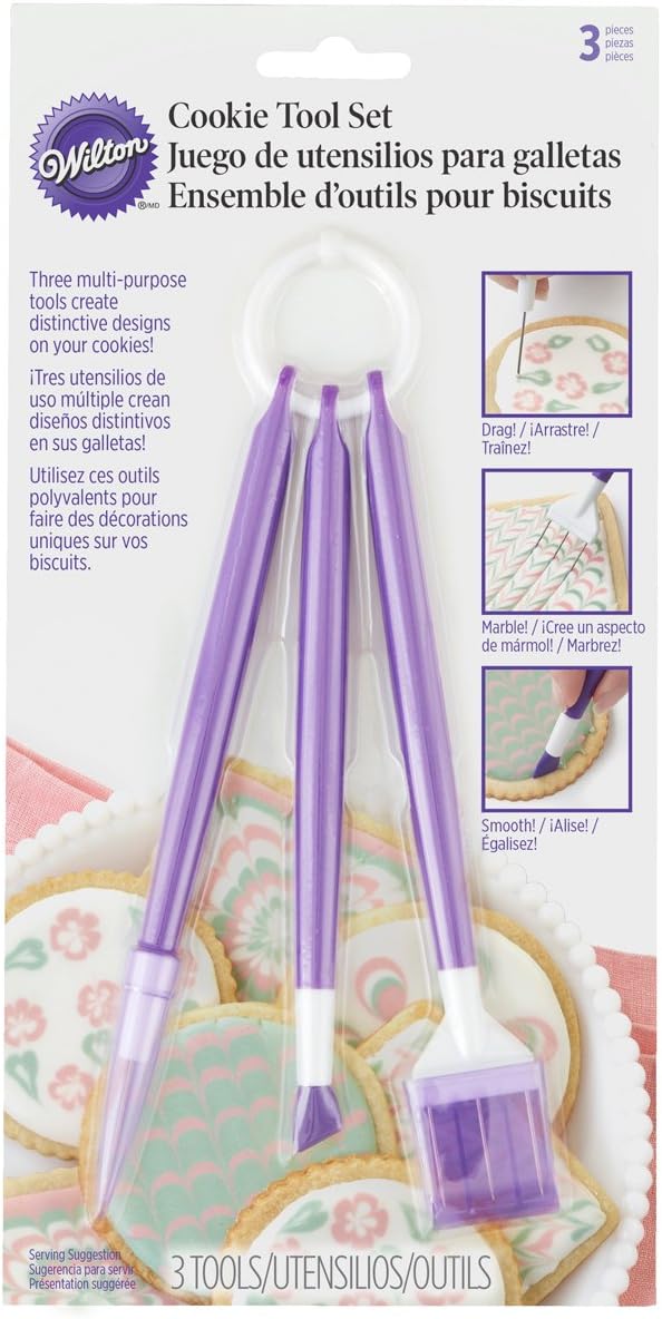 Cookie Decorating Tool 3 Piece Set