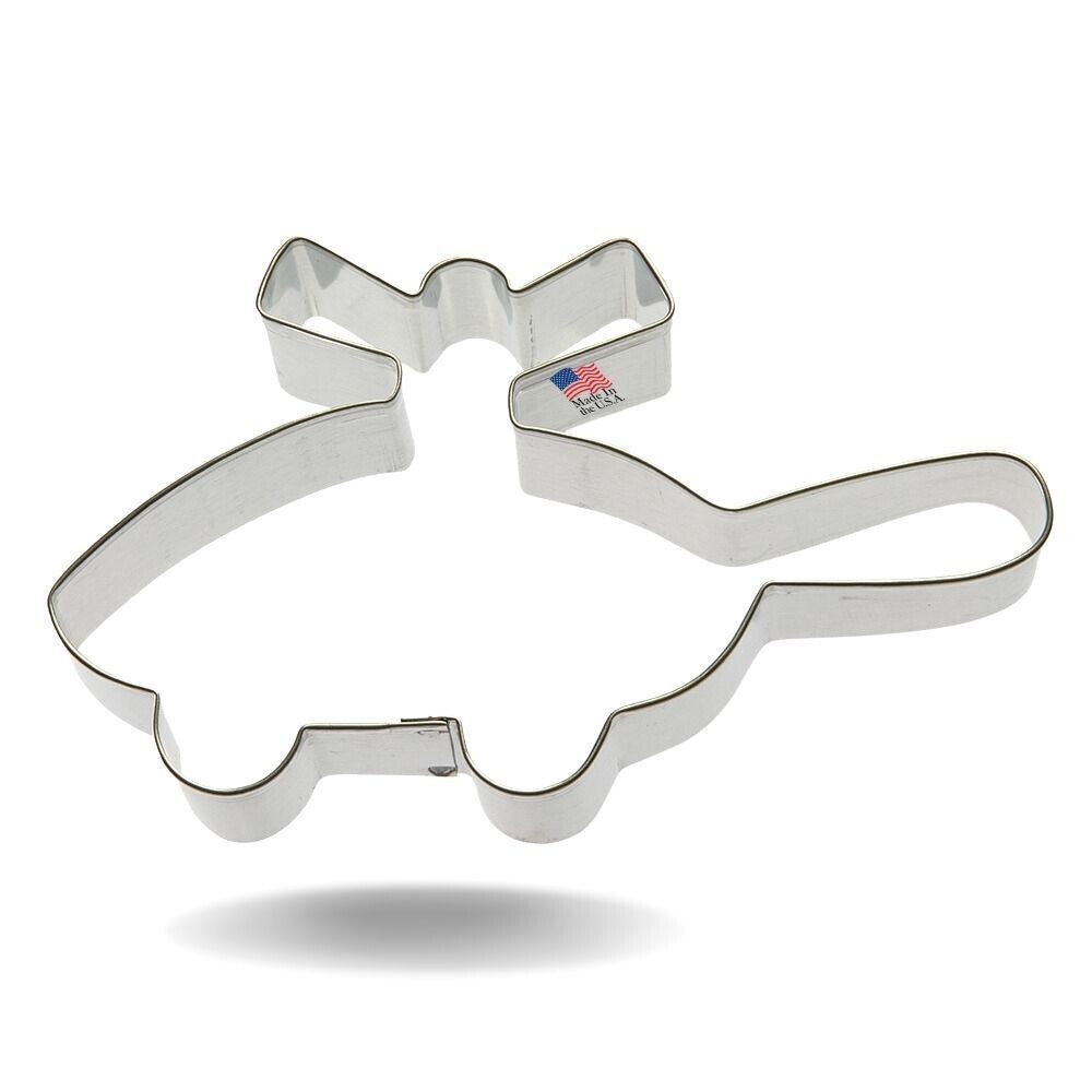 Helicopter Cookie Cutter, 5 inch.