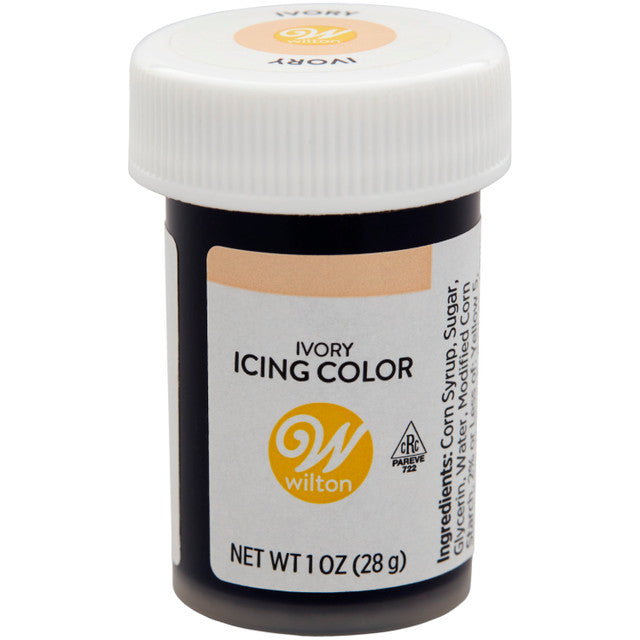Ivory Gel Food Coloring, 1 oz.
