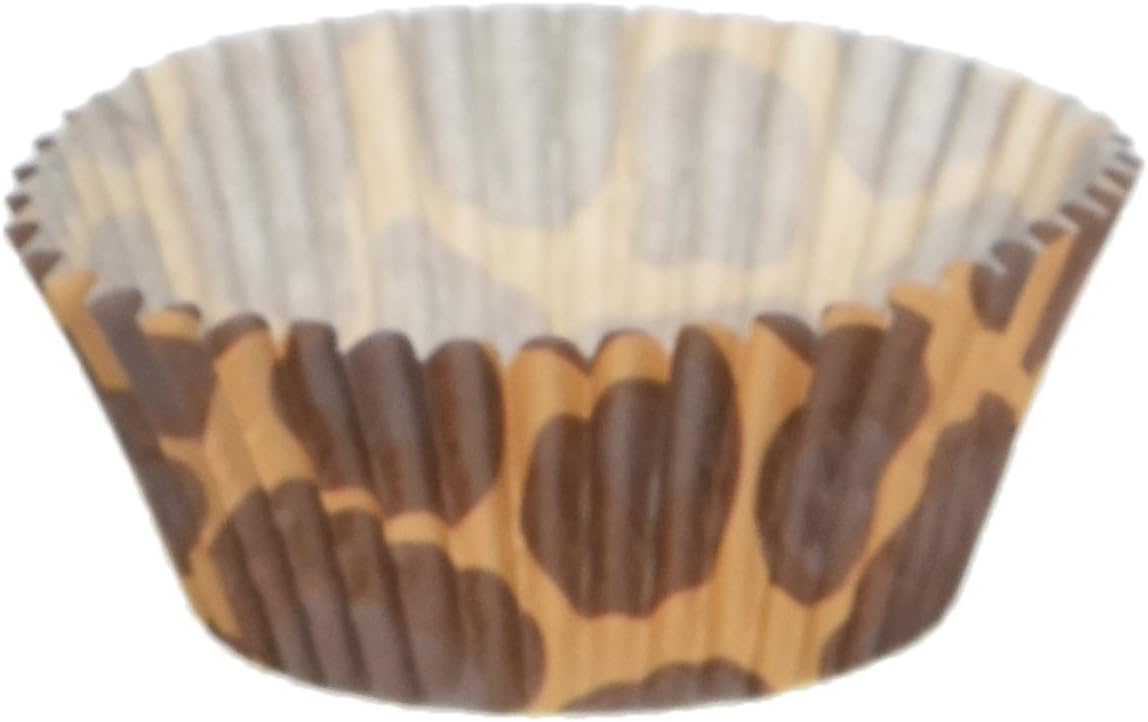 Leopard Print Baking Cups, 50 count