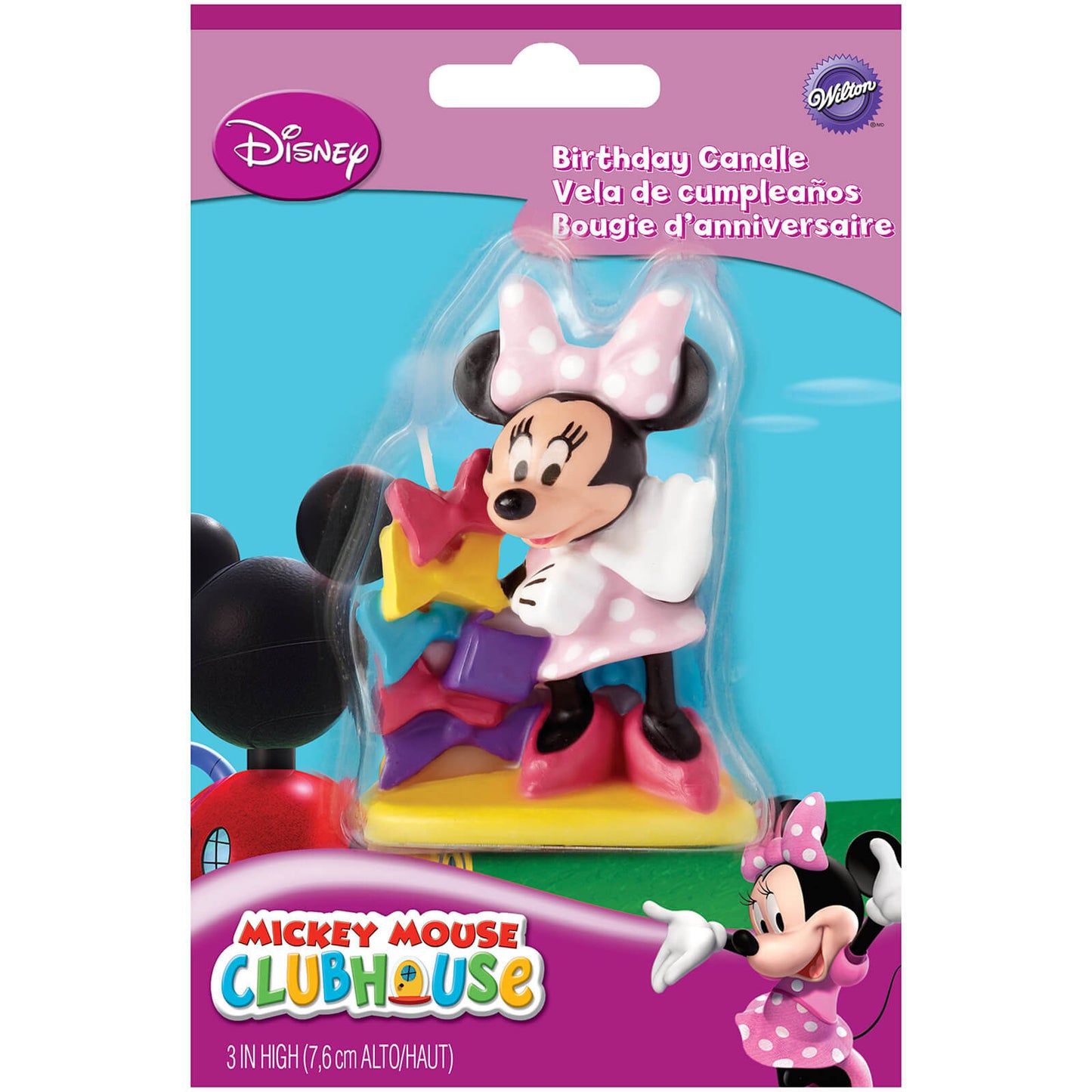 Minnie Mouse Candle (1 piece)
