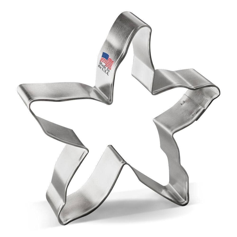 Star Fish Cookie Cutter, 4 inch.