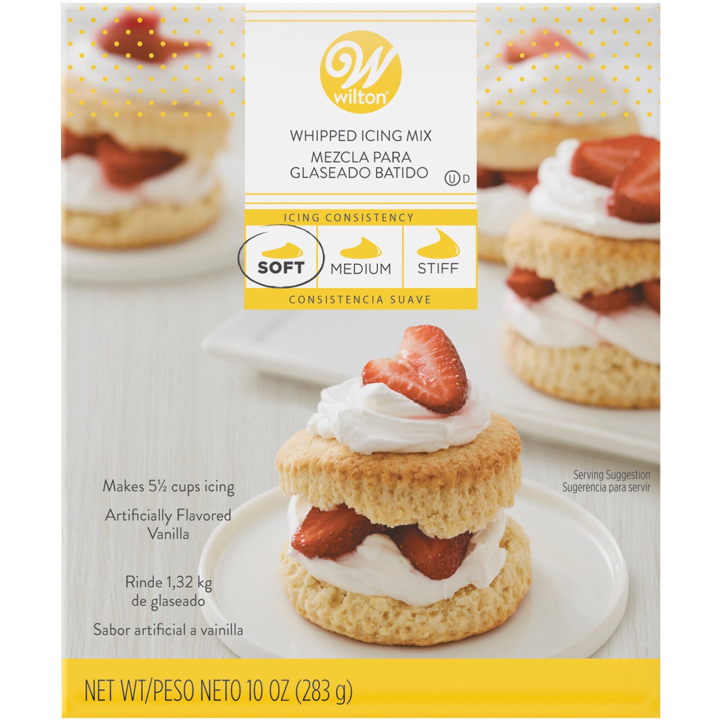White Whipped Icing Mix (Vanilla-Flavored), 10 oz.