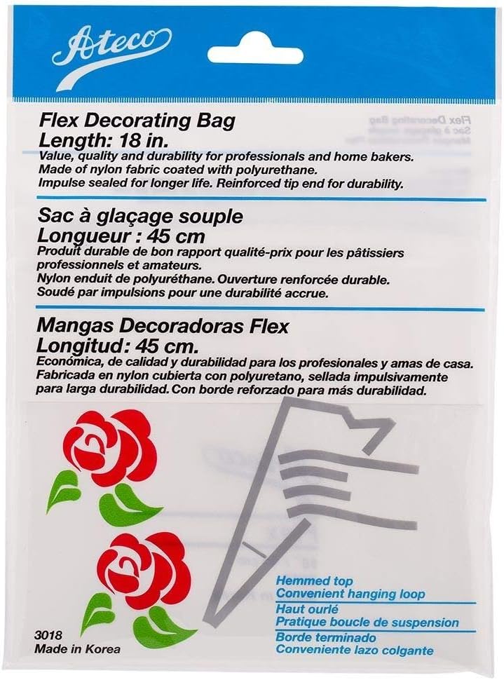 18" Flex Disposable Reusable Decorating/Piping Bag-Single