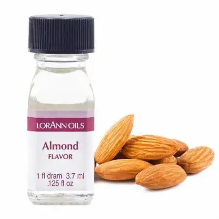 Almond (Bitter) Flavored Oil, LorAnn's Super Strength (Multiple Sizes)