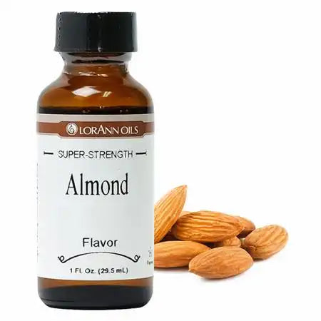 Almond (Bitter) Flavored Oil, LorAnn's Super Strength (Multiple Sizes)