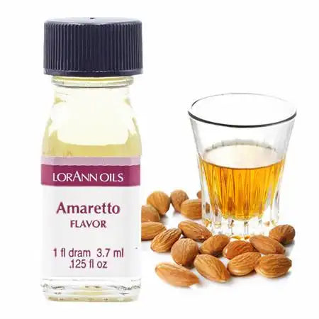 Amaretto Flavored Oil, LorAnn's Super Strength (1-dram (.125 fl. oz./1 tsp.))