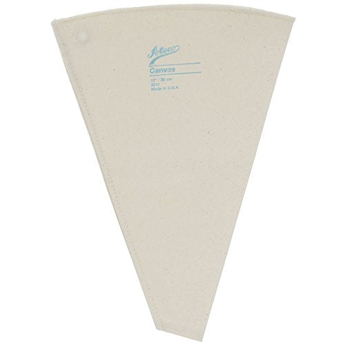 12" Canvas Disposable Reusable Decorating/Piping Bag-Single