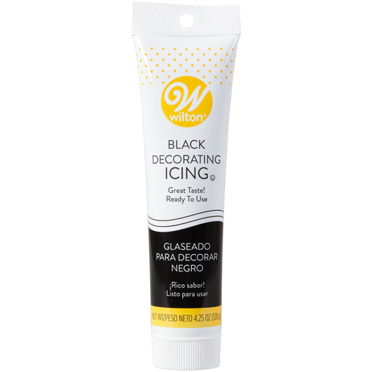 Black Ready-to-Use Icing Tube, (4.25 oz.)