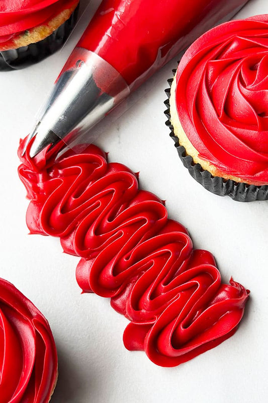 Red Butter Crème Icing, 1 LB.