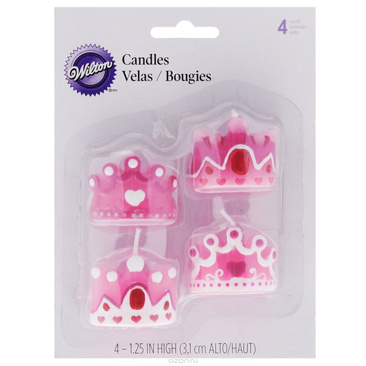 Princess Candles (4 pieces)