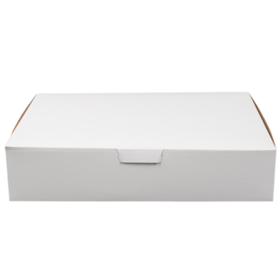 Sheet Box, One Piece White (Multiple Sizes)