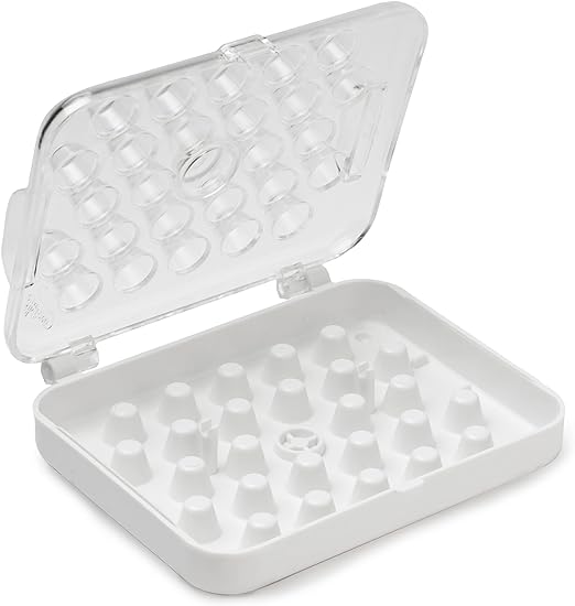 Small Decorating Tubes Storage Box, 26-Compartments