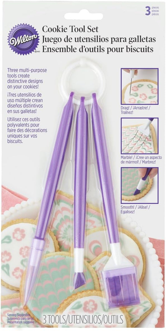 Cookie Decorating Tool 3 Piece Set