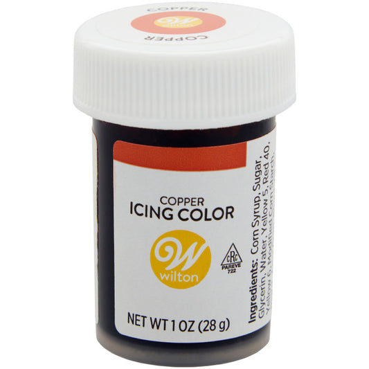 Copper Gel Food Coloring, 1 oz.