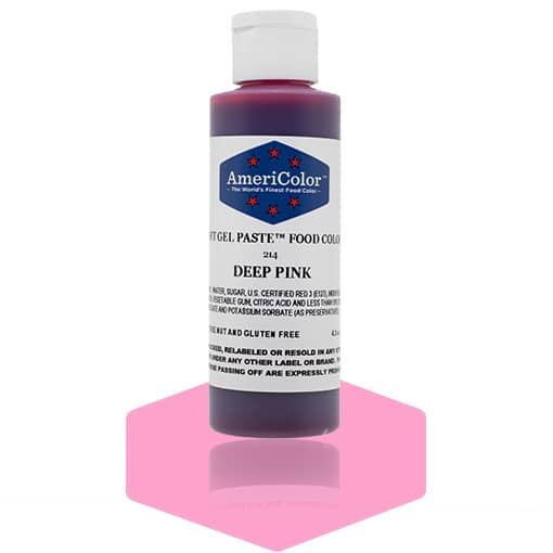 Deep Pink Gel Paste Food Coloring (4.5 oz.)