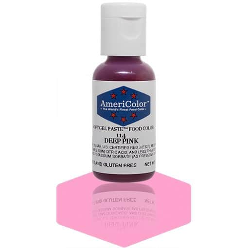 Deep Pink Gel Paste Food Coloring (.75 oz.)