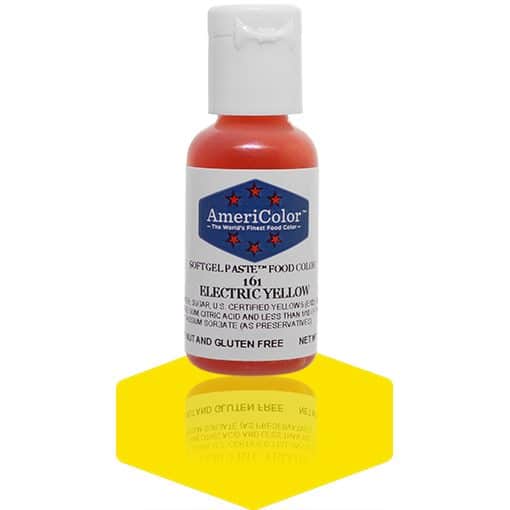Electric Yellow Gel Paste Food Coloring (.75 oz.)