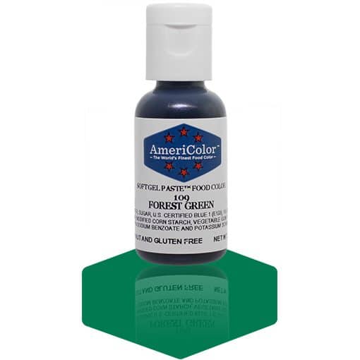 Forest Green Gel Paste Food Coloring (.75 oz.)