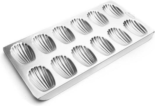 Madeleine Pan, Tin-Plated Steel (12-Molds)