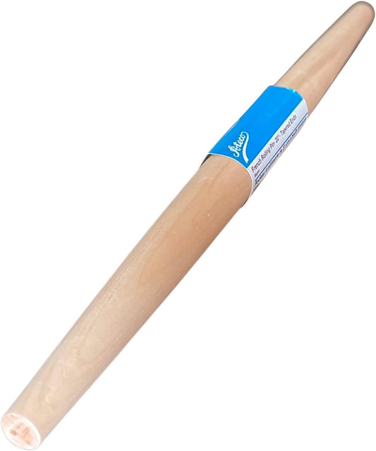 French Rolling Pin (Solid Maple),20"