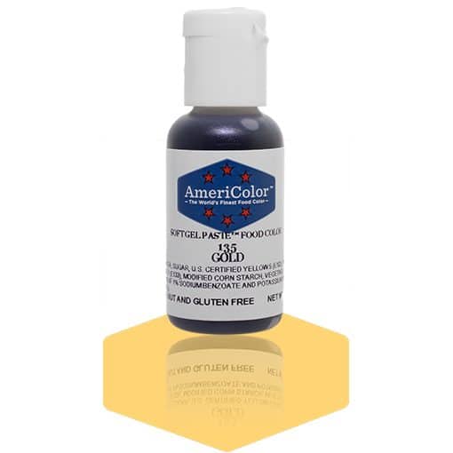 Gold Gel Paste Food Coloring (.75 oz.)