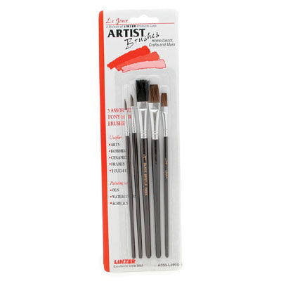 Hobby Brushes, Set of 5