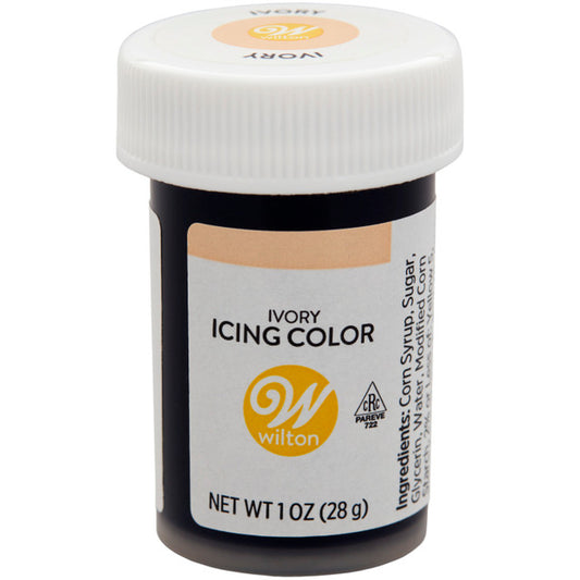 Ivory Gel Food Coloring, 1 oz.