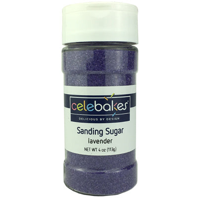 Lavender Sanding Sugar, 4 oz.