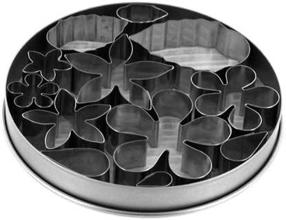 Flower & Leaf Cutter 12 Piece Set