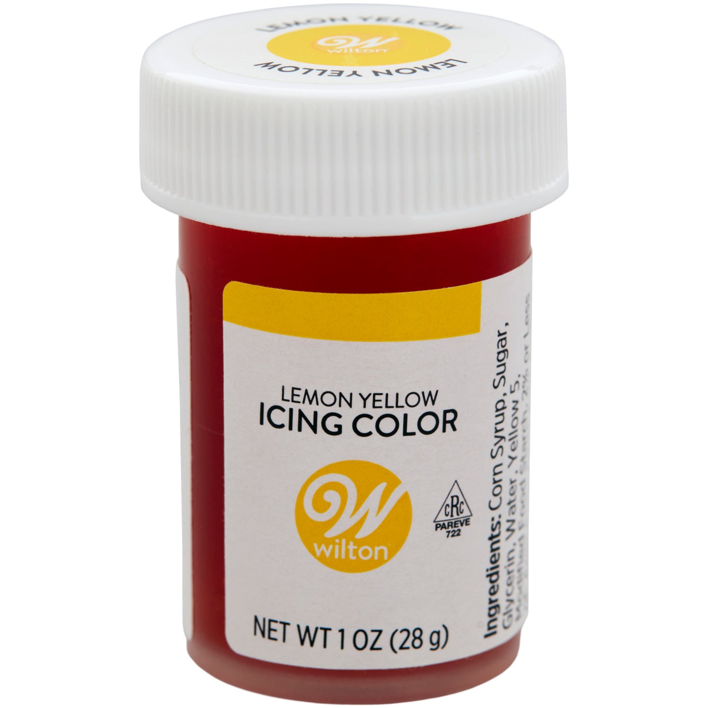 Lemon Yellow Gel Food Coloring, 1 oz.