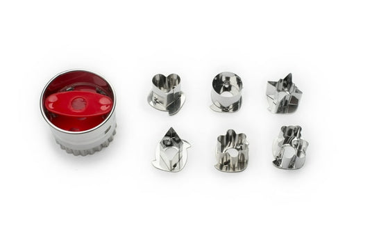 Linzer 6 Piece Cutter Set (2.5 inch per cutter)
