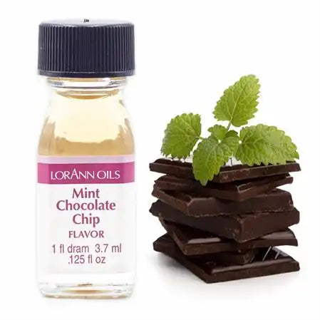 Mint Chocolate Chip Flavored Oil, LorAnn's Super Strength Oil (1 dram)