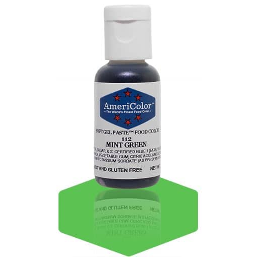Mint Green Gel Paste Food Coloring (.75 oz.)