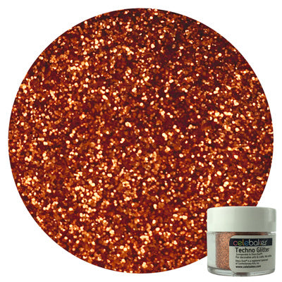 New Copper Techno Glitter, 5 grams