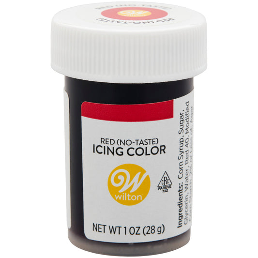 Red No Taste Gel Food Coloring, 1 oz.