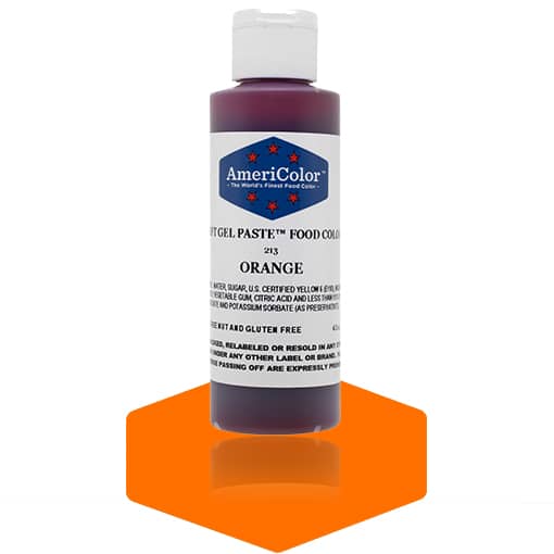 Orange Gel Paste Food Coloring (4.5 oz.)