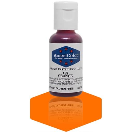 Orange Gel Paste Food Coloring (.75 oz.)
