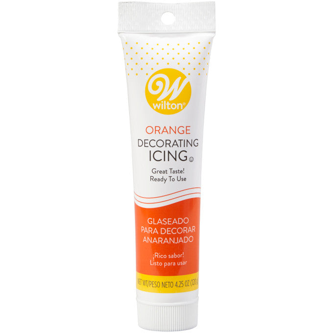 Orange Ready-to-Use Icing Tube, (4.25 oz.)