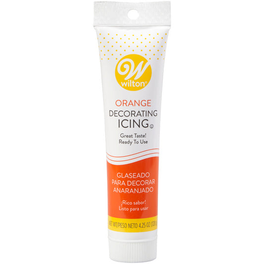 Orange Ready-to-Use Icing Tube, (4.25 oz.)