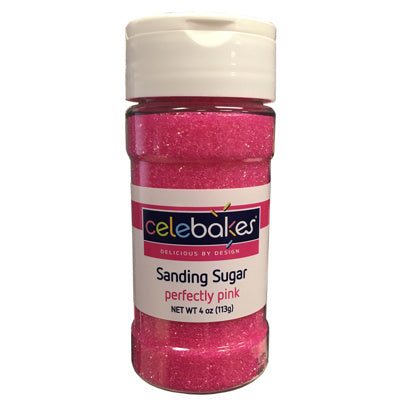 Pink Sanding Sugar, 4 oz.