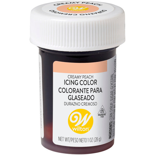 Peach Gel Food Coloring, 1 oz.