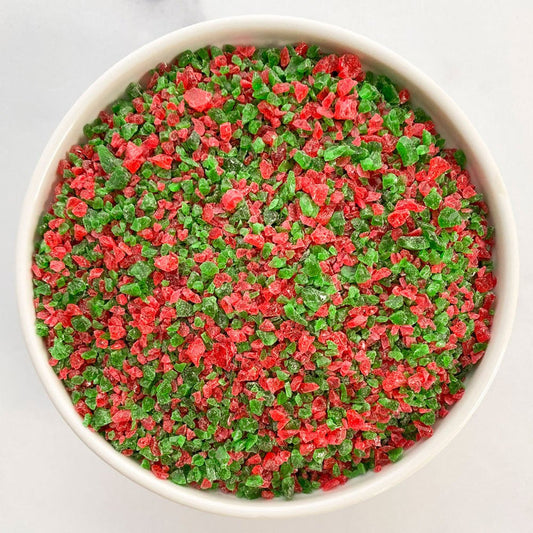 Peppermint Crunch, Red and Green