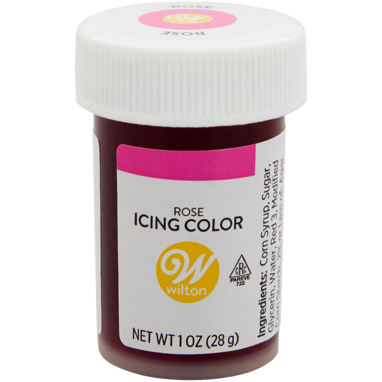 Rose Gel Food Coloring, 1 oz.