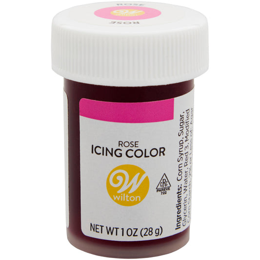 Rose Gel Food Coloring, 1 oz.