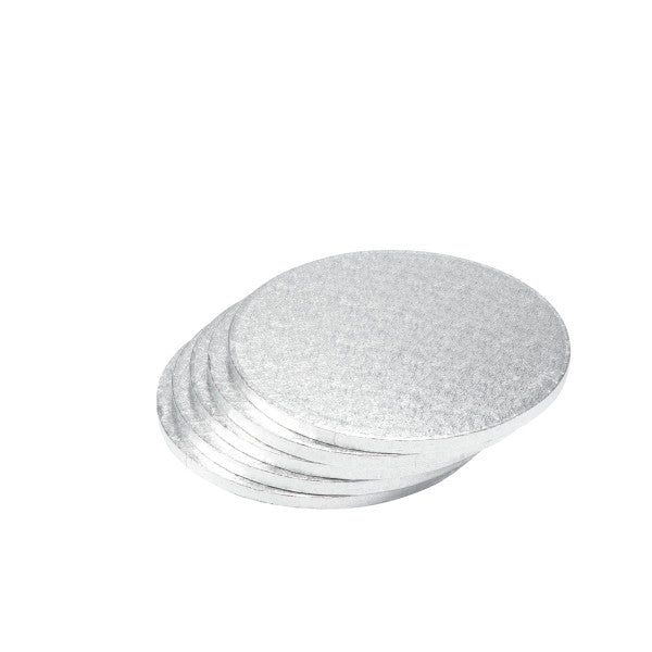 Silver Round Foil Cake Drum (Multiple Sizes)