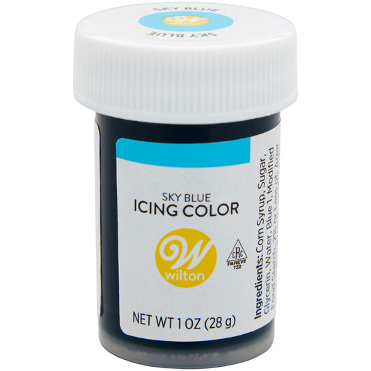 Sky Blue Gel Food Coloring, 1 oz.