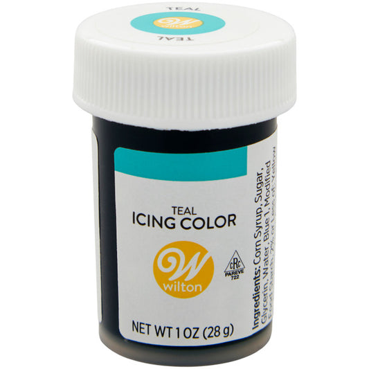 Teal Gel Food Coloring, 1 oz.